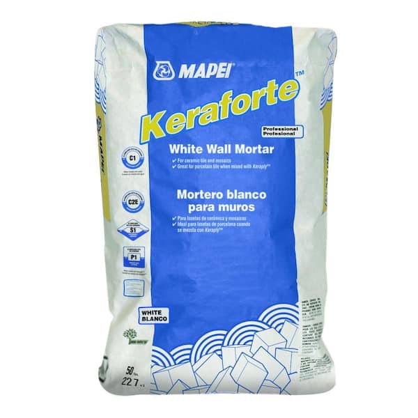 MAPEI Ceramic 50-lb White Powder Thinset Mortar MAPEI Ceramic 50-lb White Powder Thinset Mortar