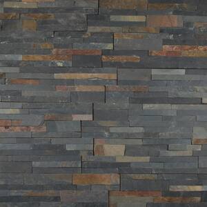 Salvador Multi Ledger Panel 6 in. x 24 in. Textured Sandstone Wall Tile (60 sq. ft./Pallet)