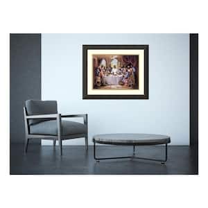34.5 in. W x 28.5 in. H "The Last Supper" by Quintana Framed Art Print
