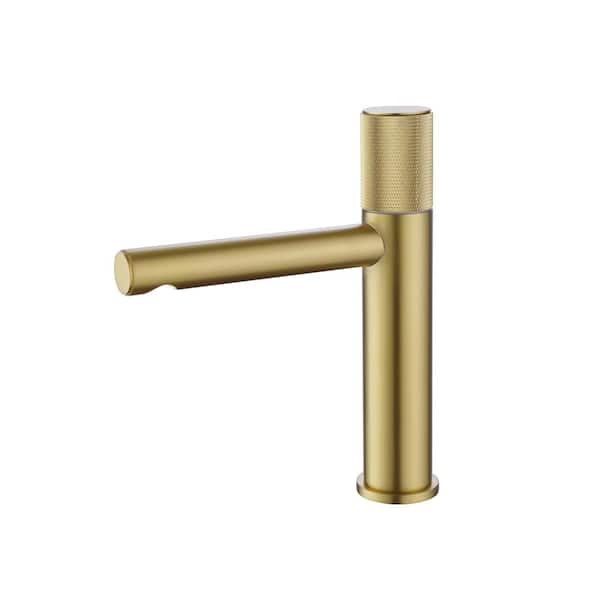 Modern Brass Gold Luxury 1 Hole Wash Basin Mixer Tap Cupc Upc Vanity - View #9