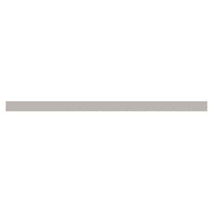 Shaker 91.5 in. W x 0.204 in. D x 4.375 in. H Kitchen Cabinet Toe Kick in Dove Gray
