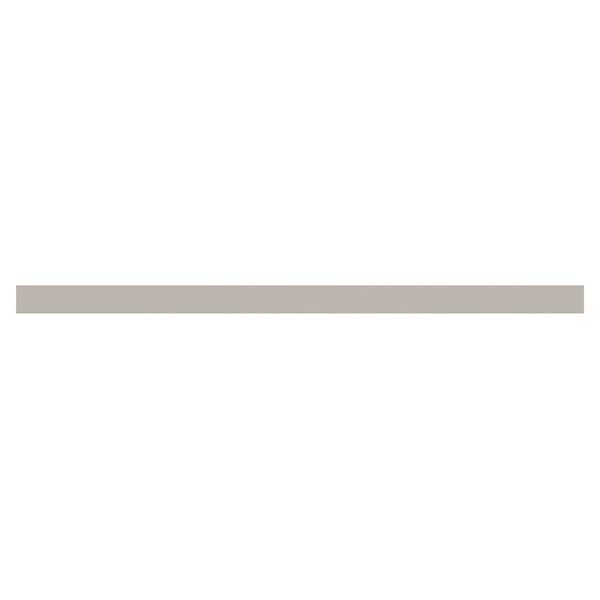 Shaker 91.5 in. W x 0.204 in. D x 4.375 in. H Kitchen Cabinet Toe Kick in Dove Gray