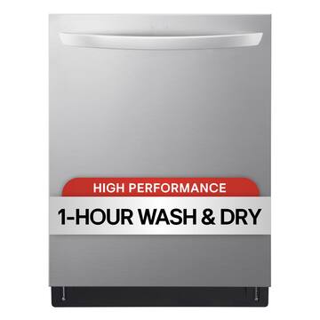 24 in. Top Control Smart Wi-Fi Enabled Dishwasher, QuadWash Pro, Dynamic Heat Dry, 3rd Rack, PrintProof Stainless Steel