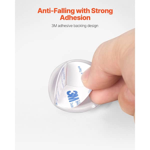 Clear Corner Protectors – Nastro Adesivo Trasparente In Silicone Morbido 2m + 4 Protezioni Angoli - 6