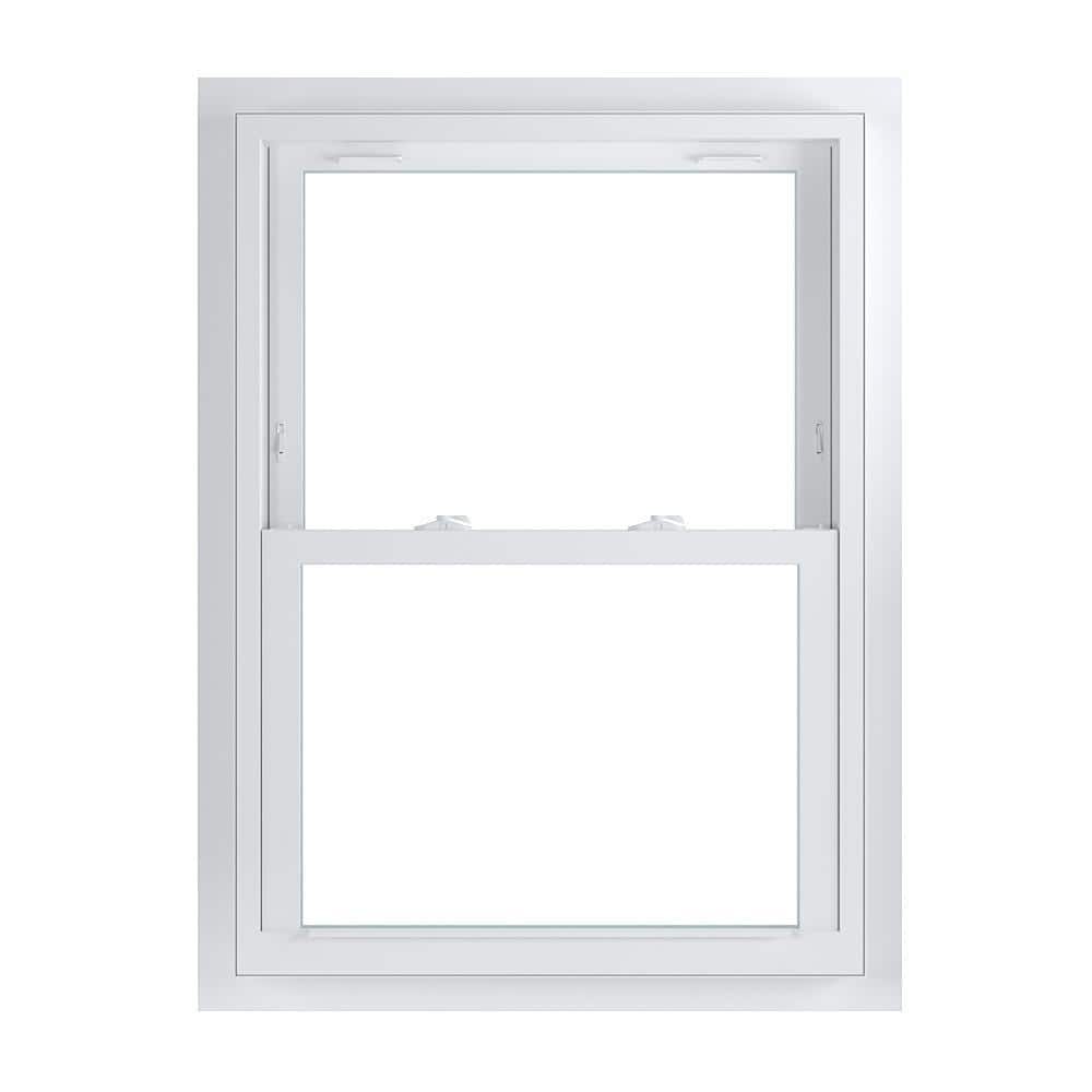29.75 in. x 40.75 in. 70 Series White Double Hung Low-E Argon Glass Vinyl F