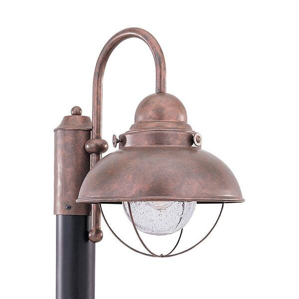 Generation Lighting Sebring Weathered Copper Post Lantern