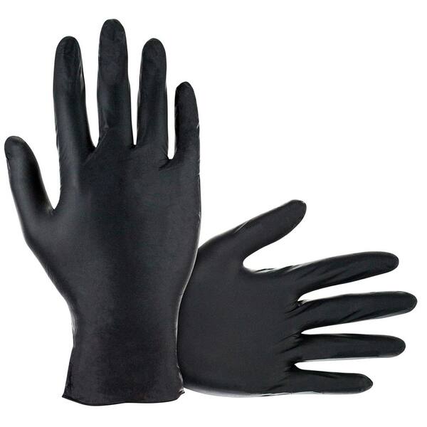 SAS Safety Derma-Pro 2X-Large Powder-Free Nitrile Disposable Gloves (100-Count) (Case of 10)