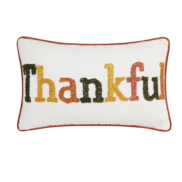 Thankful 12x18 Decorative Pillow
