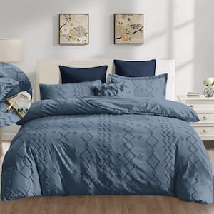 Shatex Shatex Tufted Bed-in-A-Bag Comforter Bedding Set- 7 Piece