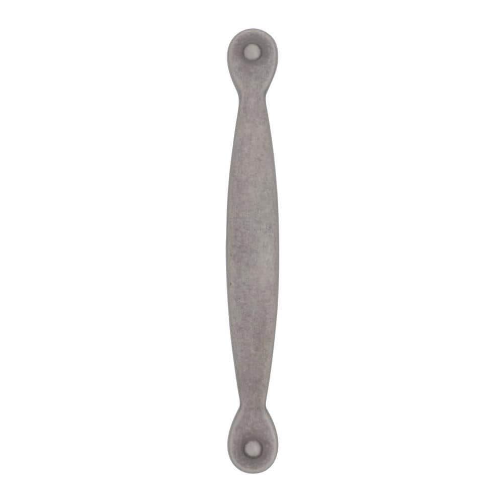 Weathered Nickel 3-Inch Cabinet Drawer Pull with Mounting Hardware