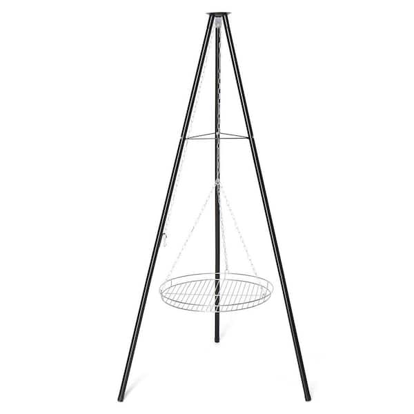 Camp Chef Lumberjack Over The Fire Grill - 18 X 36 Inch Plated Steel Portable Grill For Camping, Folding Legs For Easy Transport