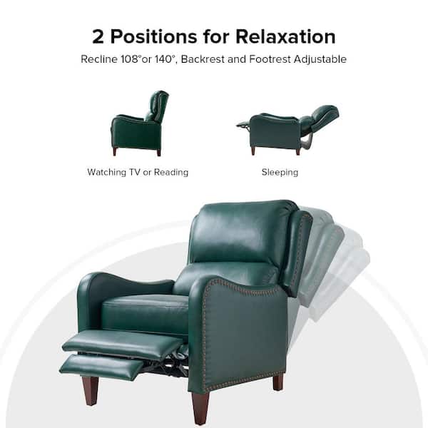 Reviews for JAYDEN CREATION Hyde Green Leather Standard (No Motion
