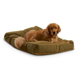 Buster Large Moss Dog Bed