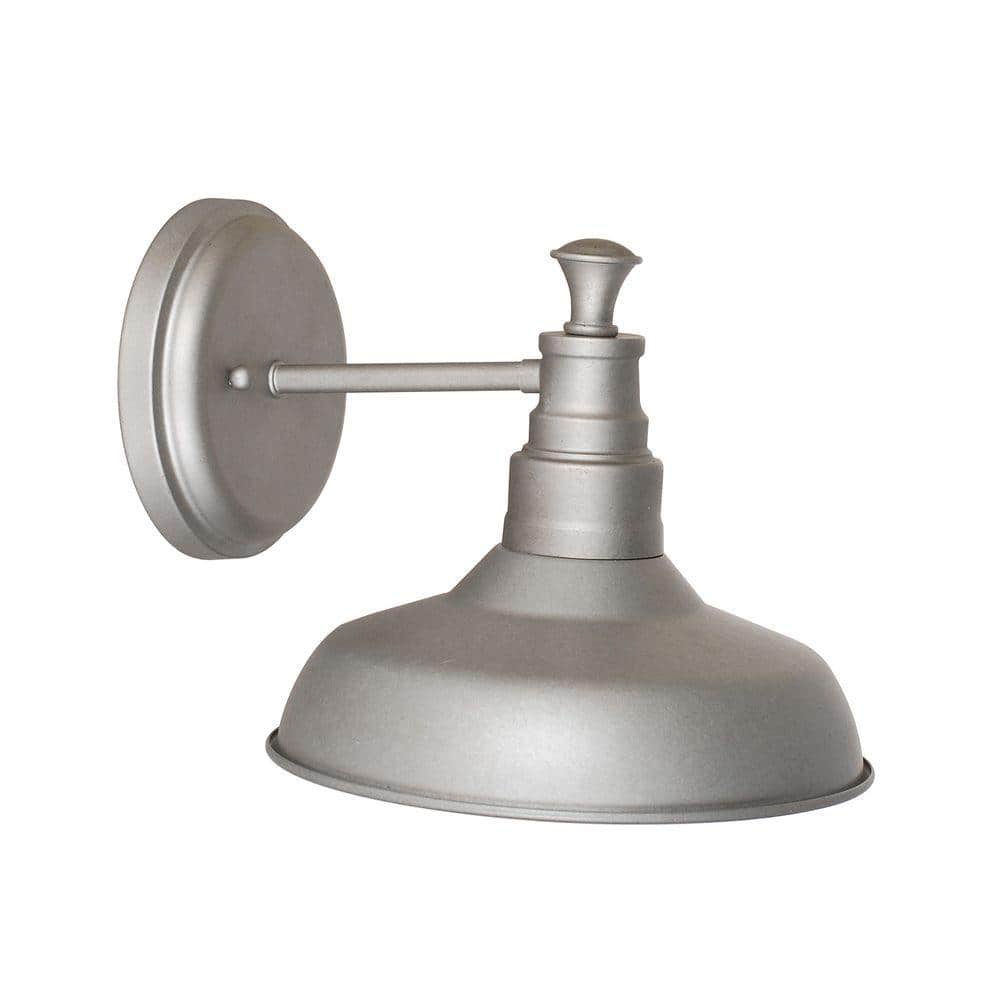 Kimball Galvanized Steel 1-Light Industrial Wall Sconce