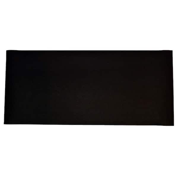 Technoflex TechnoFloor Black 36 in. x 60 in. Rubber All-Purpose Mat