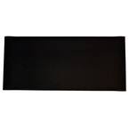 Technoflex TechnoFloor Black 48 in. x 72 in. Rubber All-Purpose Mat ...