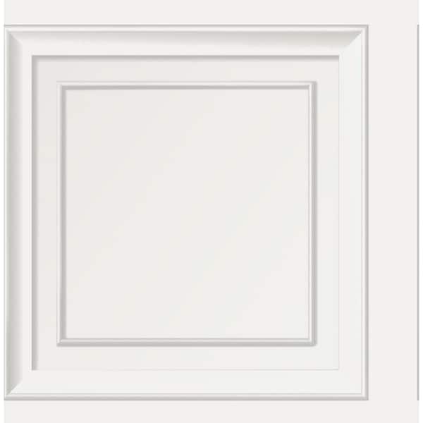 NuWallpaper White Wall Panel Wallpaper Sample