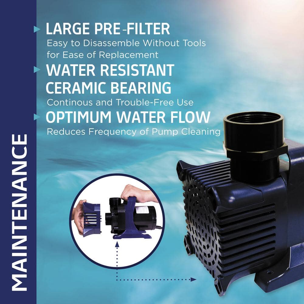 Alpine Cyclone 10300 GPH Submersible Electric Pond Pump