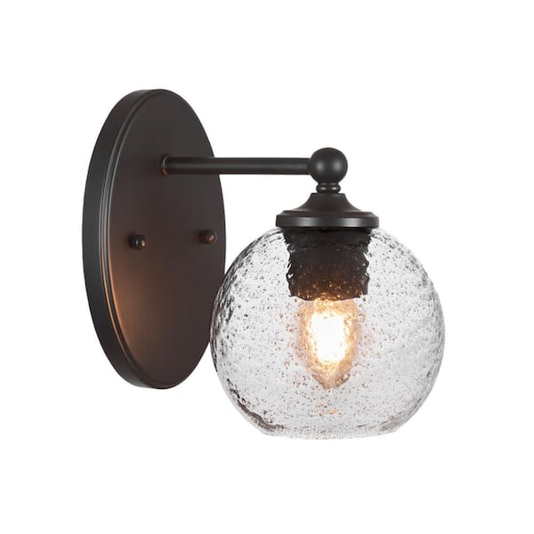 Unbranded Royale 1-Light Matte Black Wall Sconce