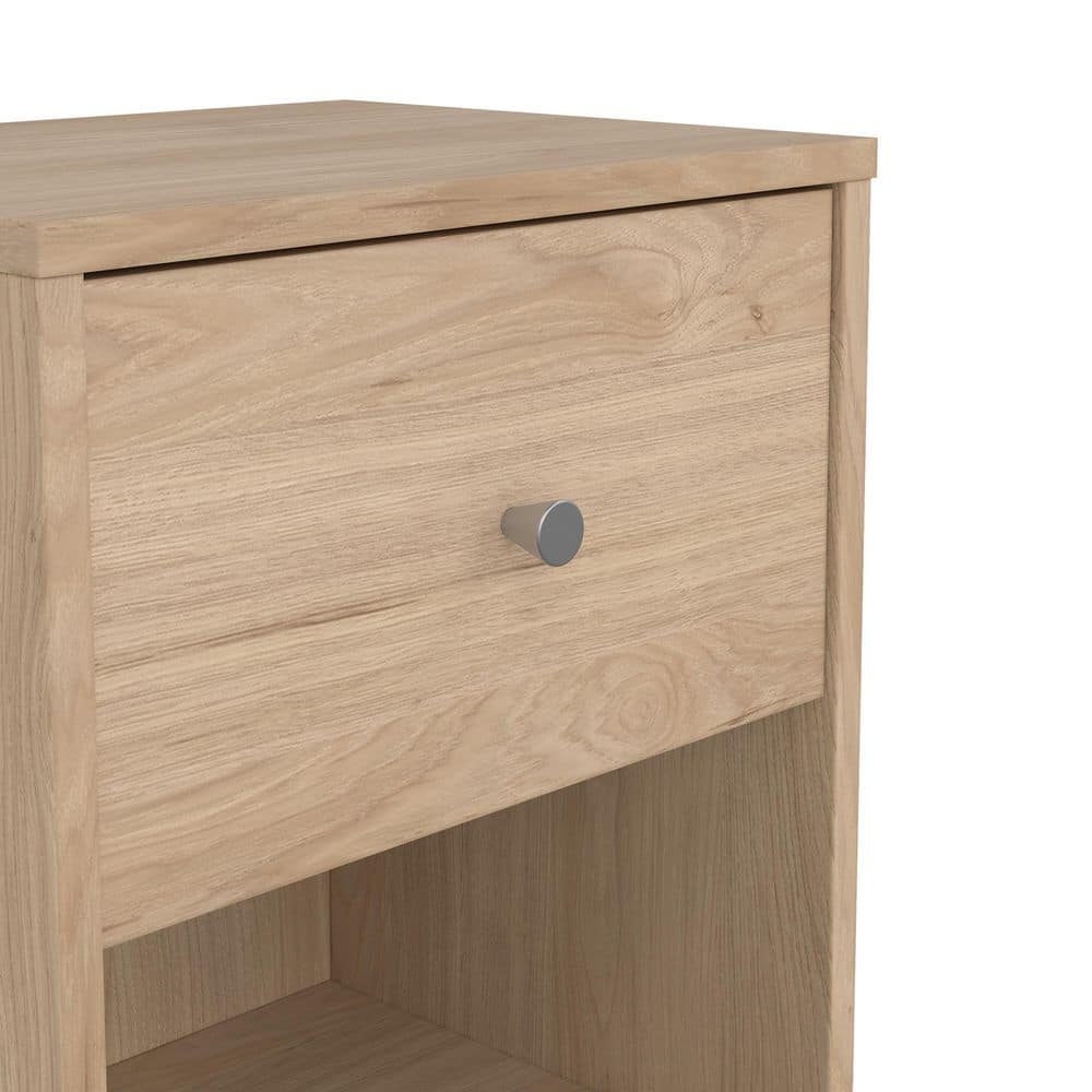 Jackson Hickory 1 Drawer and 1 Shelf Nightstand