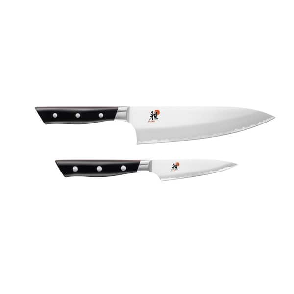 Unbranded Evolution 2-pc fine carbide steel Knife Set
