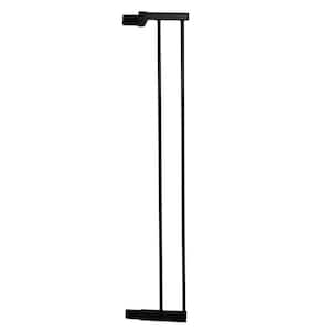 36 in. H x 5.5 in. W x 1 in. D Black Medium Extension for Extra Tall Premium Pressure Gate