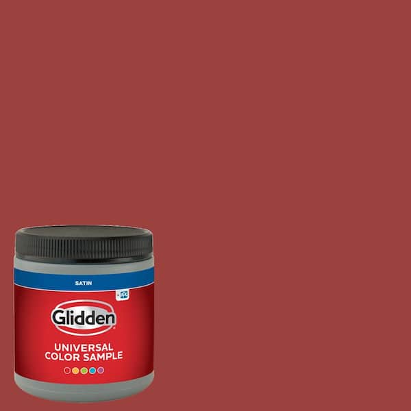 Glidden 8 oz. PPG1058-7 Autumn Ridge Satin Interior Paint Sample