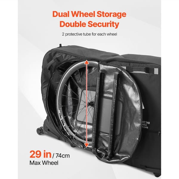 SKYSHALO Bike Travel Bag, Transport Universal Bicycle Storage Case