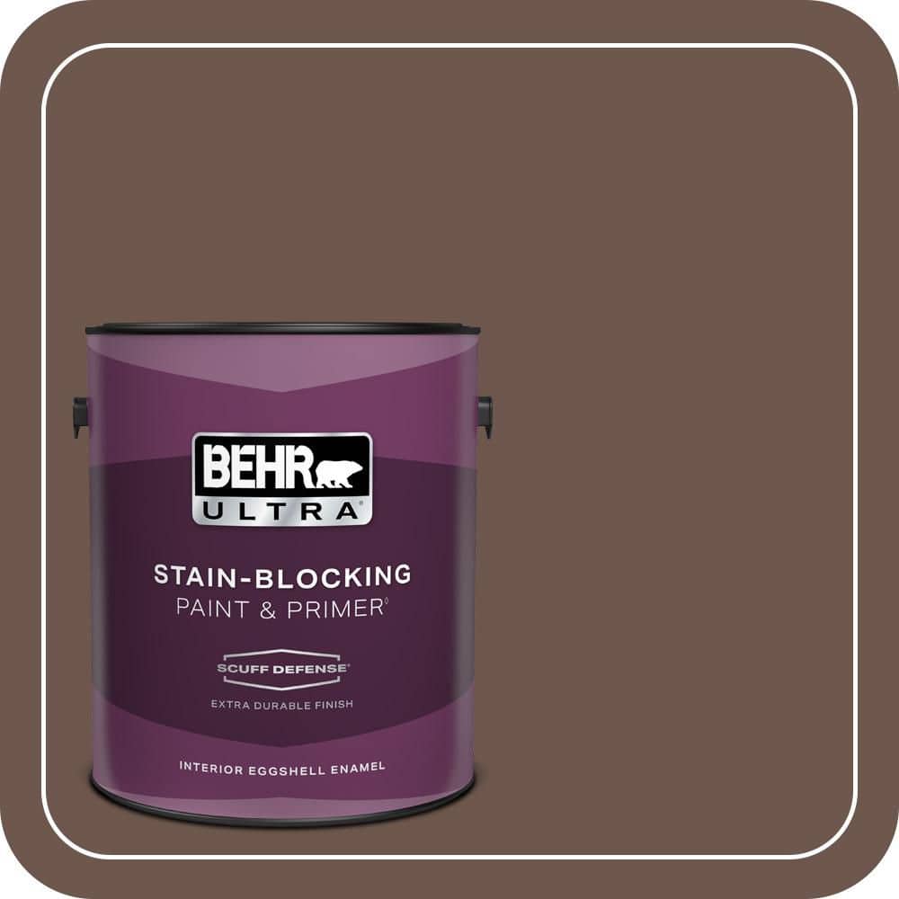 1 gal. #N170-6 Natural Bark Extra Durable Eggshell Enamel Interior Paint & Primer price history on PriceWatchPro