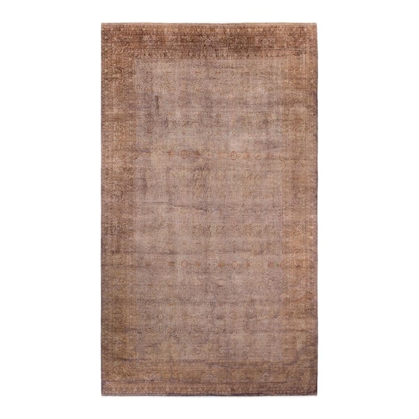 Fine Vibrance One-of-a-Kind Handmade Beige 15 ft. 8 in. x 9 ft. 3 in. Indoor Area Rug
