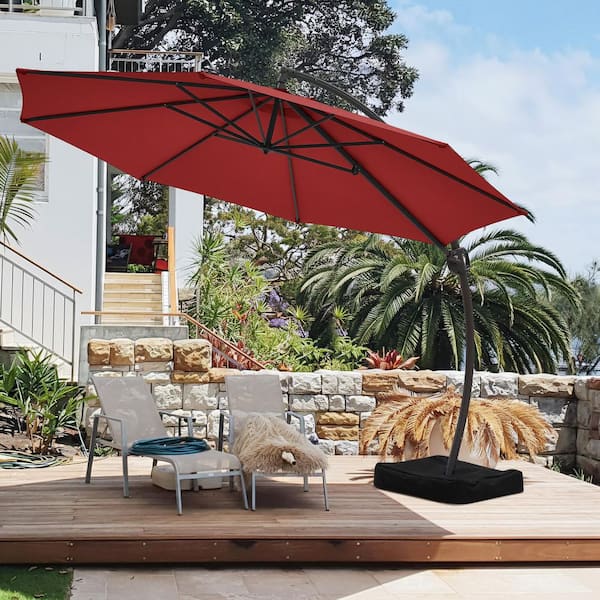 8 ft square aluminum cantilever offset patio umbrella Amazon.com : PURPLE LEAF 8 Feet Patio Umbrella Outdoor Cantilever Square  Umbrella Aluminum Offset Umbrella with 360-degree Rotation for Garden Deck  Pool Patio Apple Green : Patio, Lawn & Garden