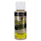 2 oz. Craft Twinkles Champagne Glitter Paint