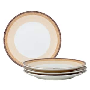 Colorscapes Layers Desert 8.25 in. Porcelain Coupe Salad Plates (Set of 4)