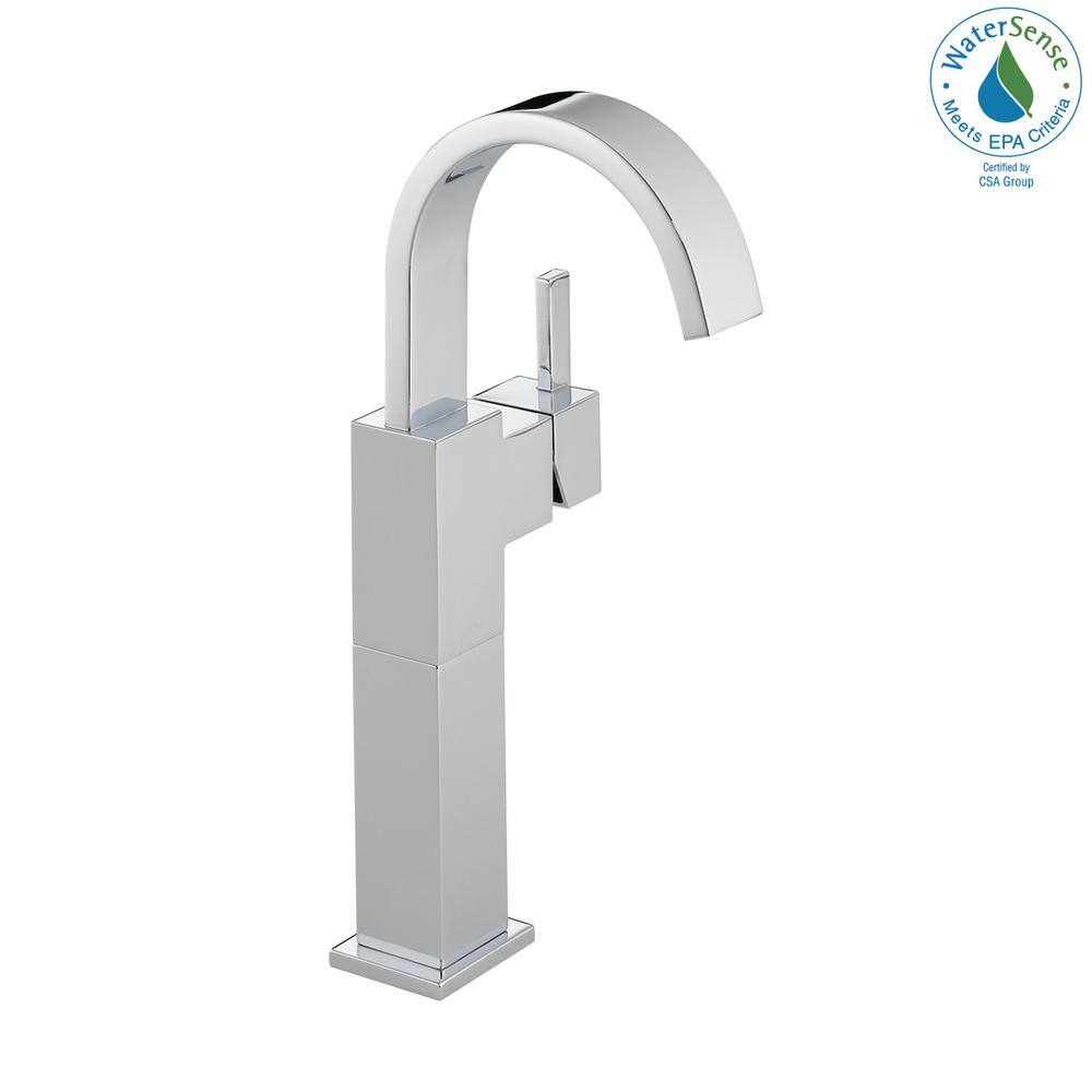 Chrome Single Handle Vessel Bathroom Faucet