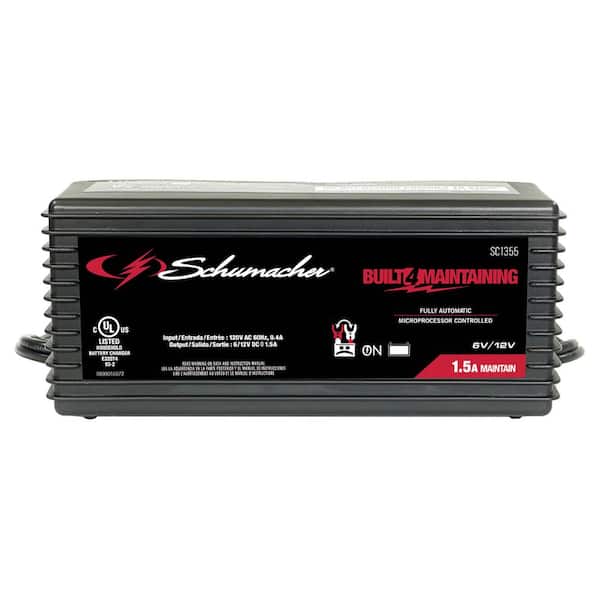 1. 5A 6V/12V Fully Automatic Battery Maintainer