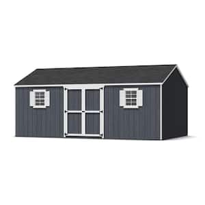 Value Workshop 12 ft. x 20 ft. Outdoor Wood Storage Shed Precut Kit with Operable Windows (240 sq. ft.)