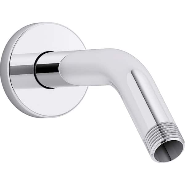 KOHLER Statement Shower Arm and Flange in Polished Chrome