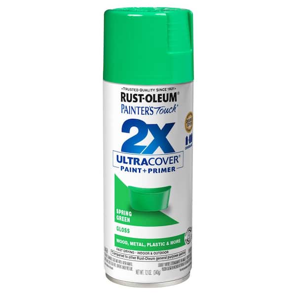 Rust-Oleum Painter's Touch 2x 12 oz. Gloss Spring Green General Purpose Spray Paint (6-pack)