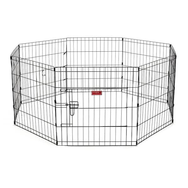 Lucky Dog 24 in. High Heavy Duty Dog Exercise Pen with Stakes