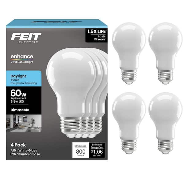 Feit Electric 60W Equivalent A15 Intermediate E17 Dimmable CEC