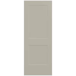 30 in. x 80 in. Monroe Desert Sand Painted Smooth Solid Core Molded Composite MDF Interior Door Slab