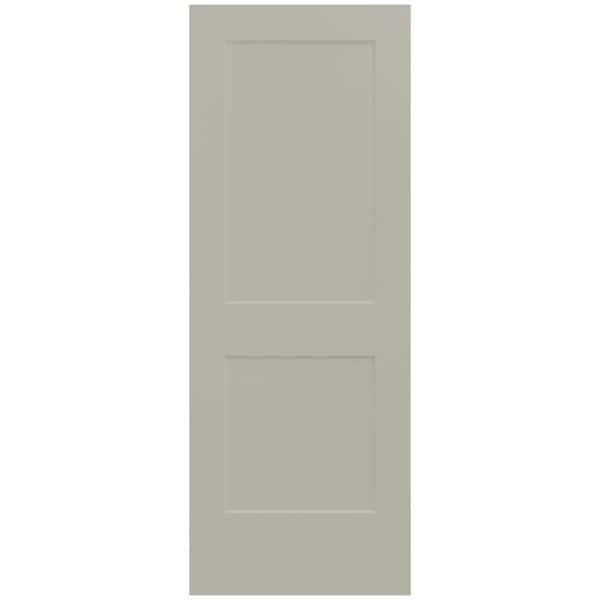 32 in. x 80 in. Monroe Desert Sand Painted Smooth Solid Core Molded Composite MDF Interior Door Slab