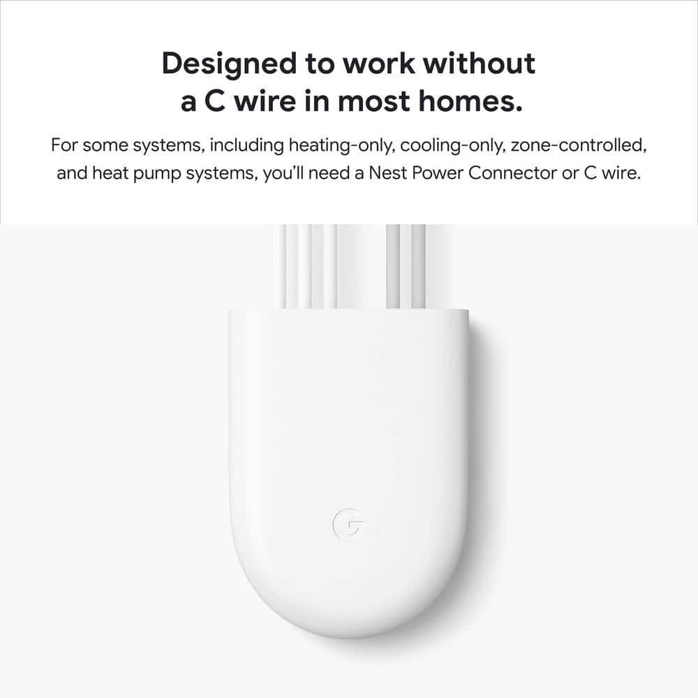 Fog Round Programmable Digital Smart Thermostat with Mounting Hardware