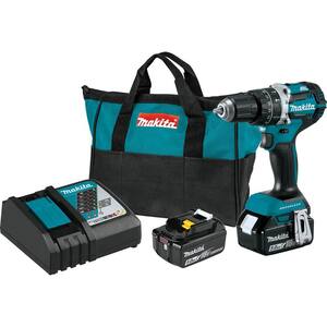 18V 5.0 Ah LXT Lithium-Ion Compact Brushless Cordless 1/2 in. Hammer Driver-Drill Kit