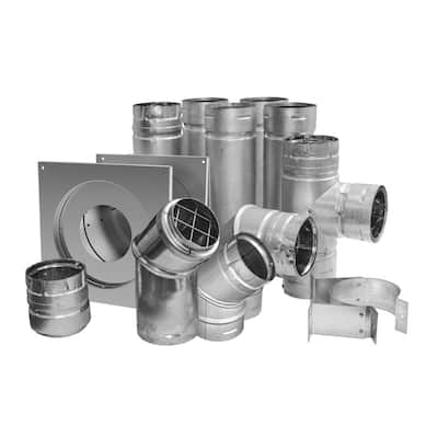 Chimney Pipe Fireplace Accessories The Home Depot