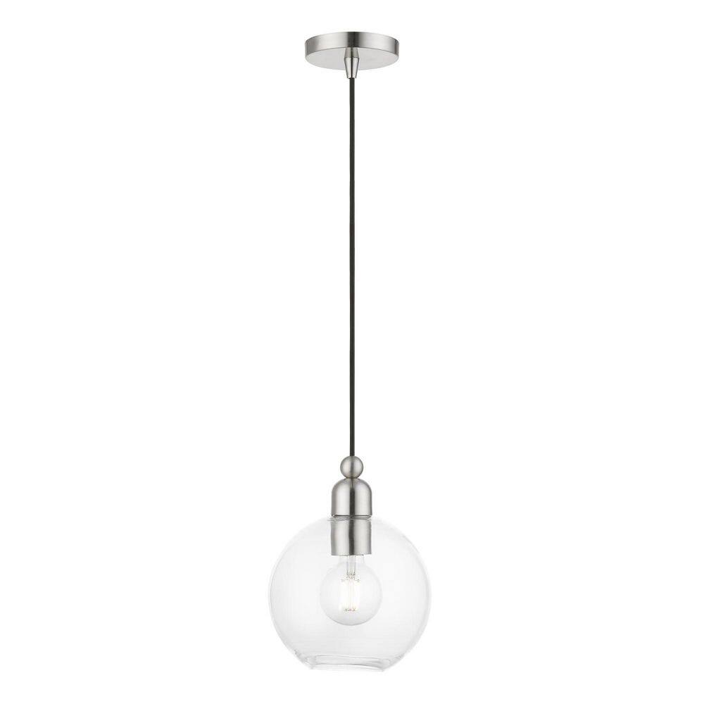 Westridge-1 Light Brushed Nickel Sphere Pendant price history on PriceWatchPro