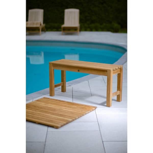 ARB Teak Specialties Coach Bath Tub Seat- Caddy - 34.5 Inches