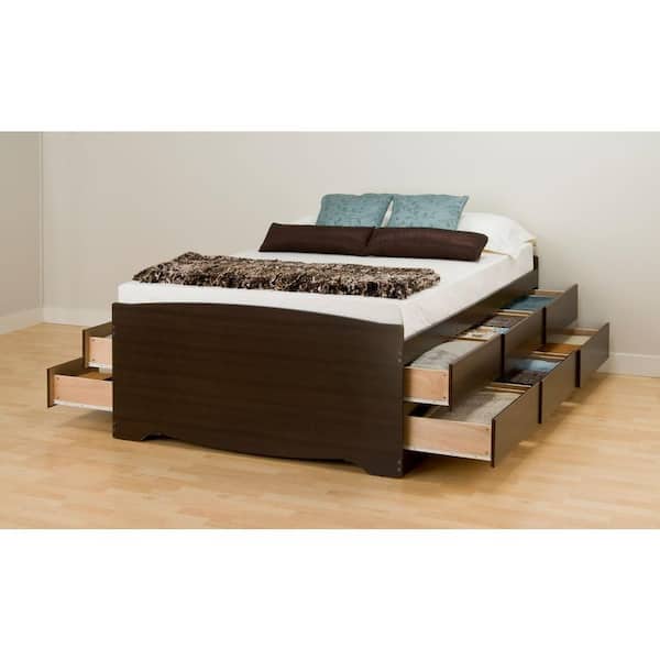 Prepac Fremont Full Wood Storage Bed