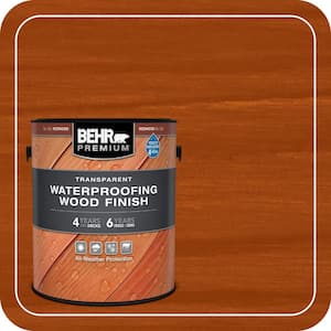 1 Gal. #T-330 Redwood Transparent Waterproofing Exterior Wood Finish