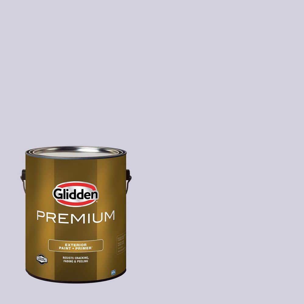 1 gal. PPG1175-3 Lavender Haze Flat Exterior Latex Paint price history on PriceWatchPro
